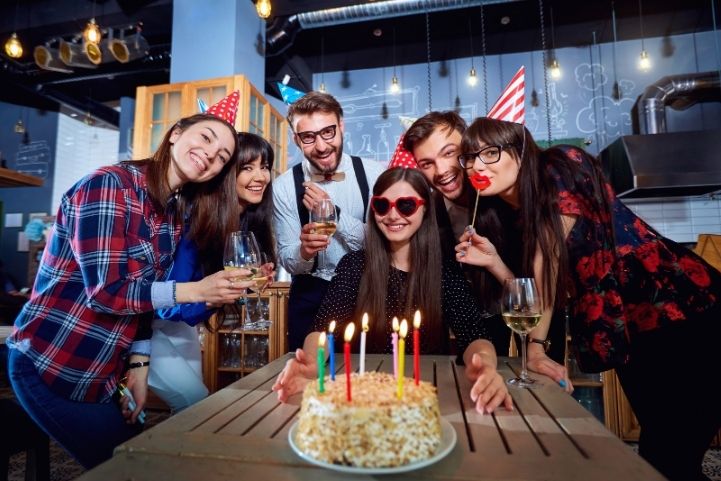 celebrating your birthday in college