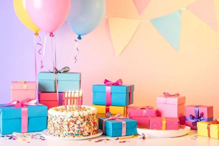a chopped birthday party