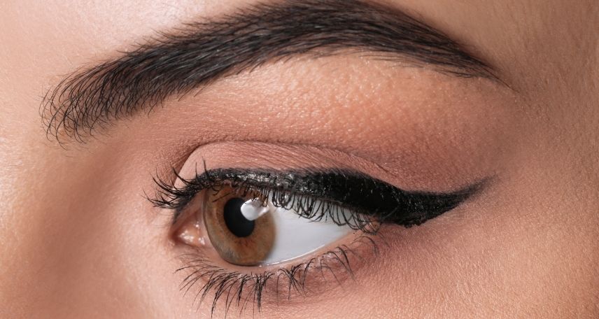 brown eyeliner vs black eyeliner