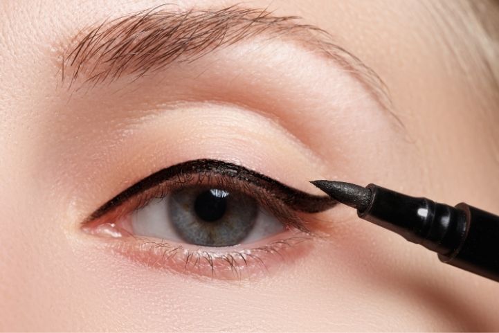 brown eyeliner vs black eyeliner
