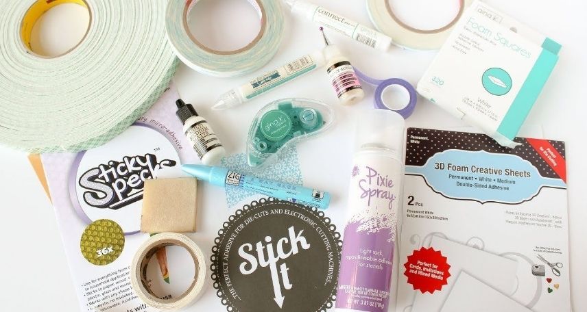 best adhesives for paper wood and fabric crafts