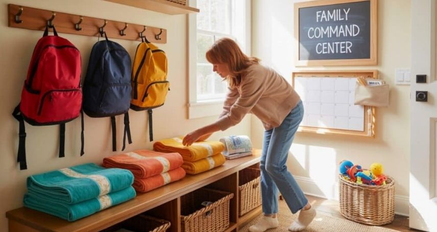 how to create a family command center