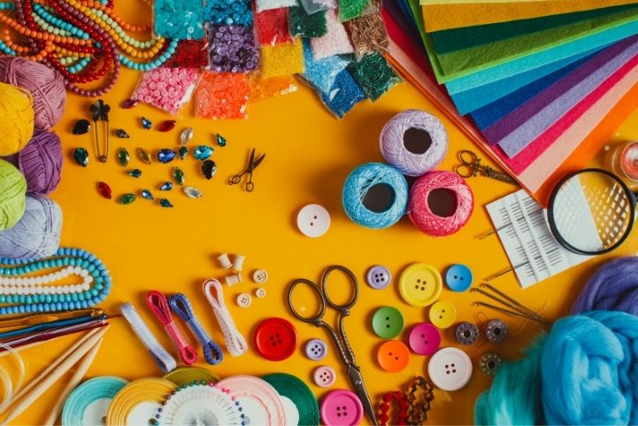 how to organize your craft supplies