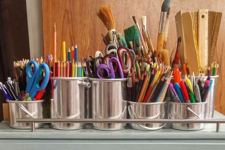 how to organize your craft supplies