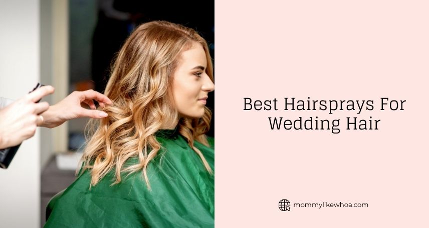 best hairsprays for wedding hair